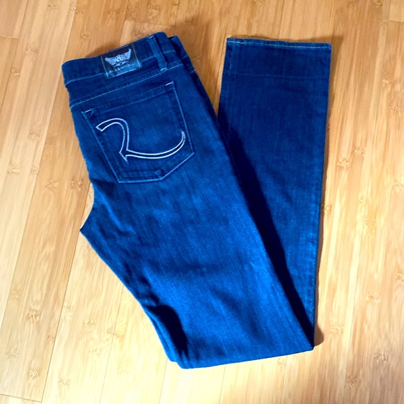 Rock & Republic Dark Blue Jeans - Picture 2 of 2